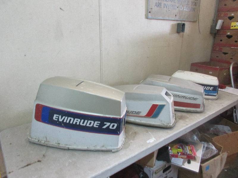 lot 12 image: Evinrude Motor Hoods