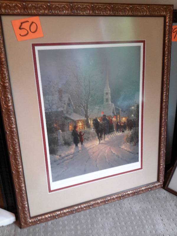Village Carolers by G Harvey