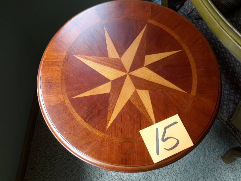 Very nice inlay design side table