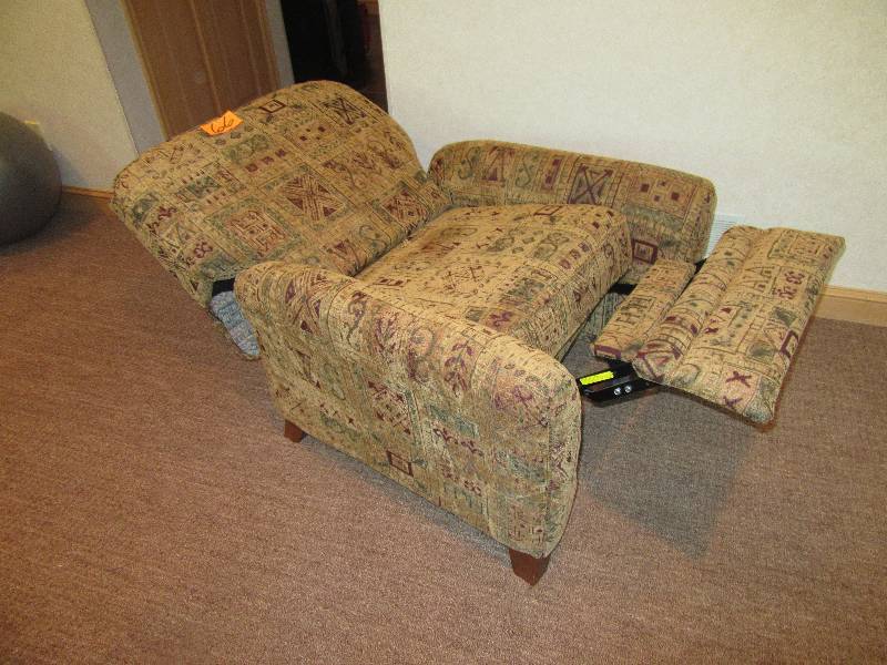 Nice upholstered Reclining Chair.. Excellent Shape