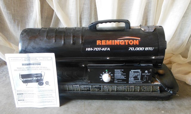 lot 49 image: Remington Kerosene Forced Air Heater