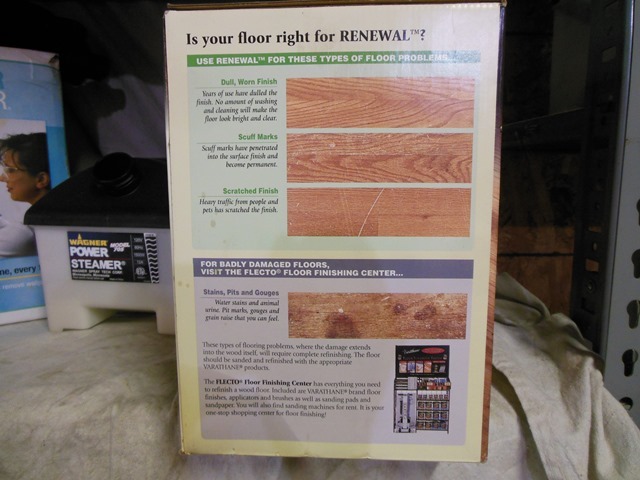 Varathane Renewal Wood Floor Restoring System And Wagner 705 Power