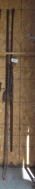 lot 111 image: Two Chains and Two Binders