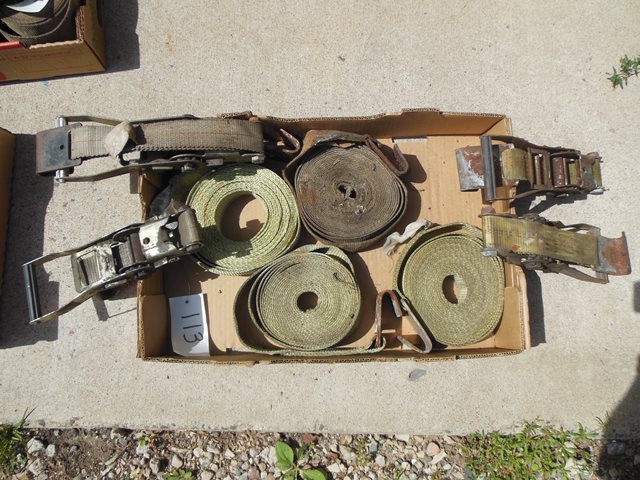 lot 113 image: Four 2 Straps and Ratchets