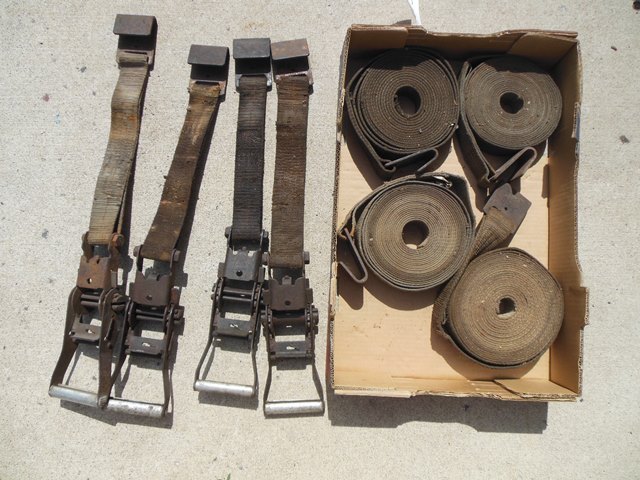 lot 131 image: Four 2 Ratchets and Straps