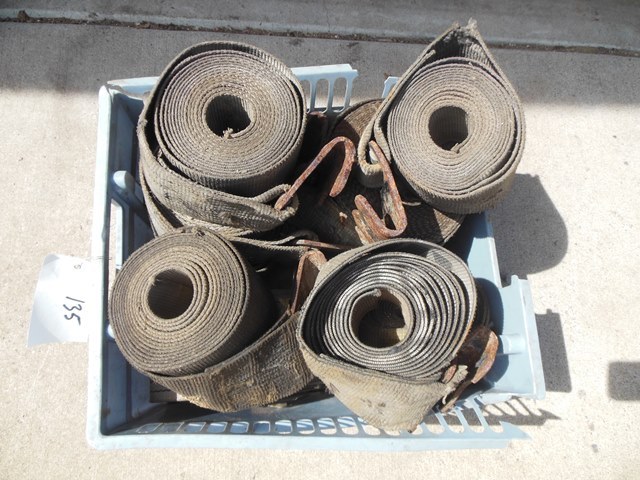 lot 135 image: Crate of 4 Various Length Straps