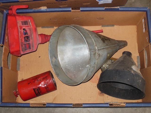 lot 209 image: Assorted Funnels
