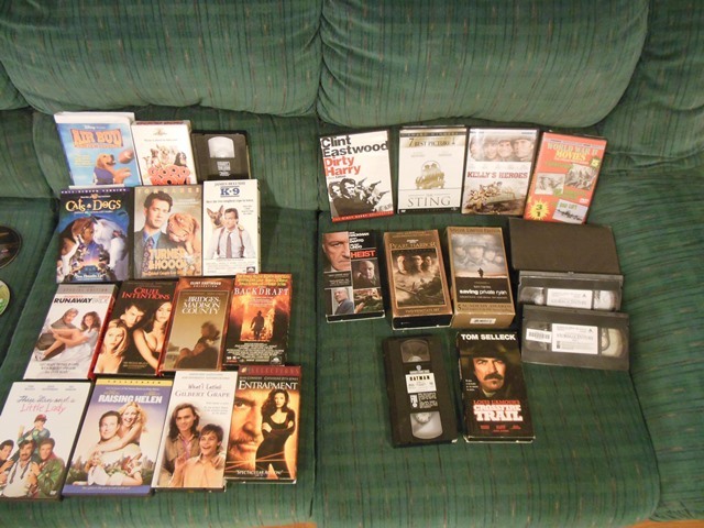 lot 212 image: Huge DVD and VHS Assortment