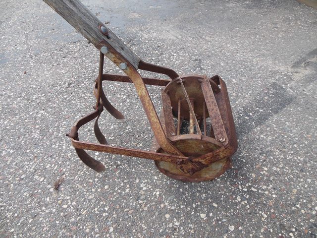 lot 332 image: Antique Rototiller