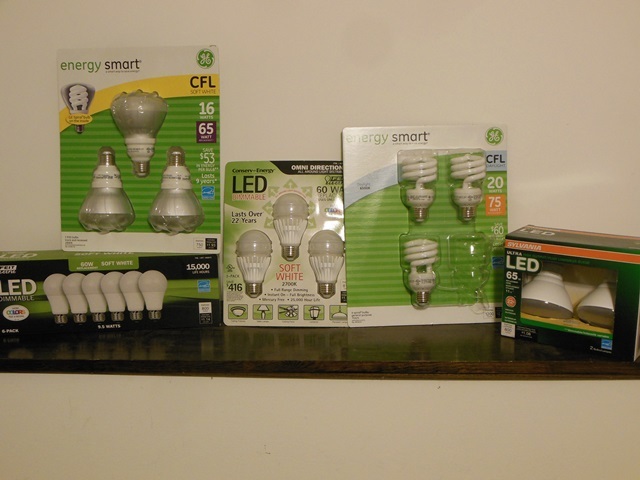 lot 311 image: Light Bulbs - LED