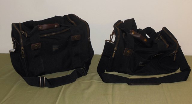 lot 260 image: His and Hers Eddie Bauer Travel Bags