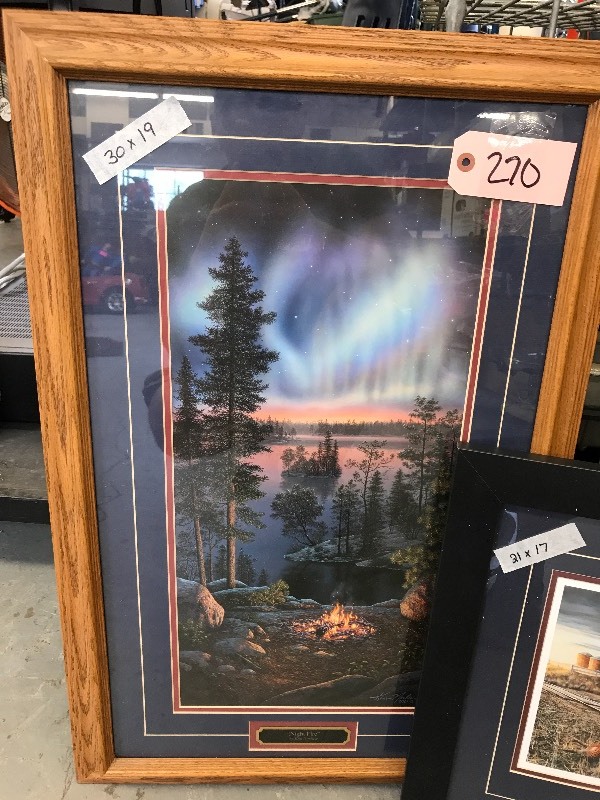 lot 270 image: OUTDOORS LIFE PRINTS BY HANSEL AND NORLEIN