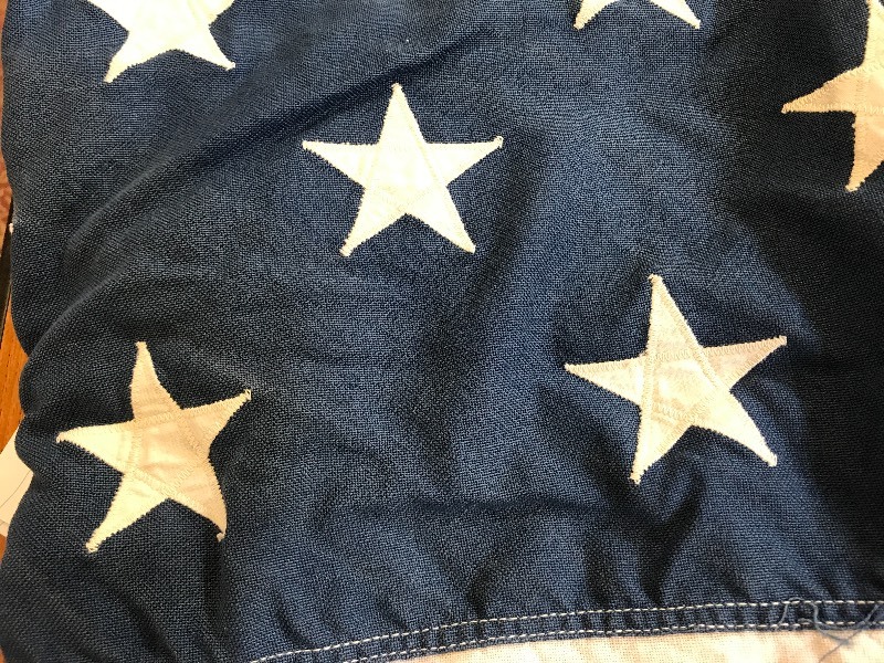 lot 287 image: FLAG AND POLE