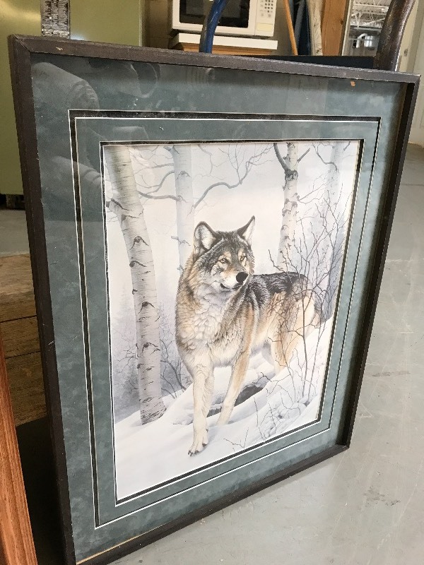 lot 290 image: TERRY REDLIN PENCIL SIGNED PRINT