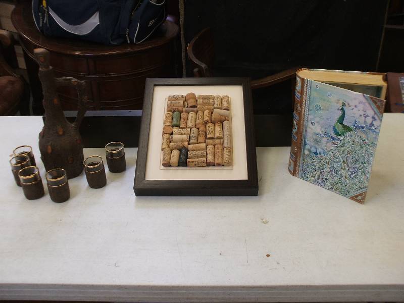 lot 240 image: DECANTER AND CORK ART