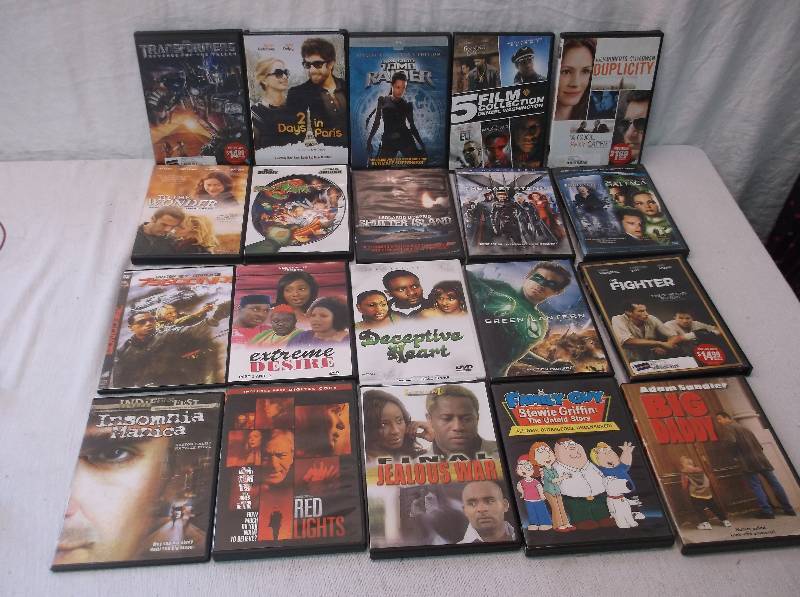 lot 62 image: DVDs