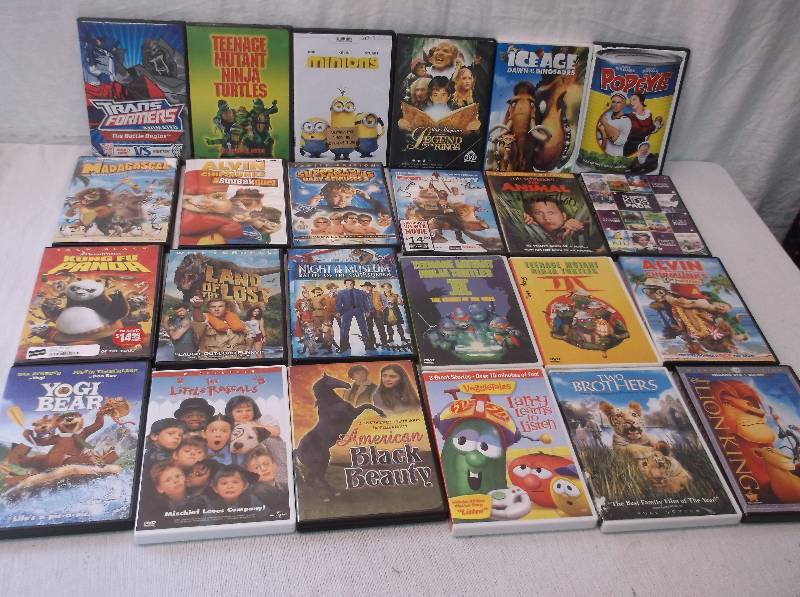 lot 64 image: DVDs