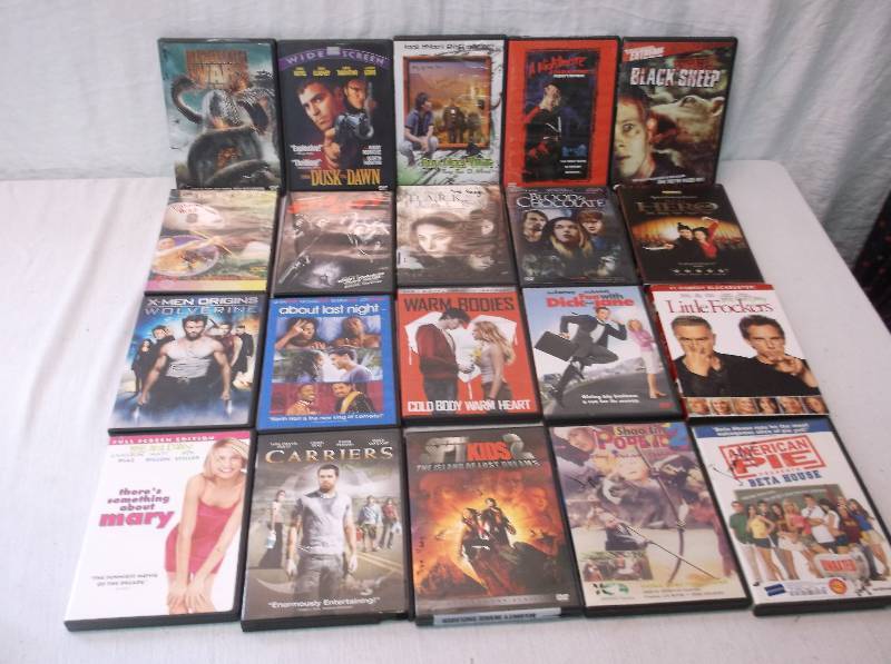 lot 68 image: DVDs