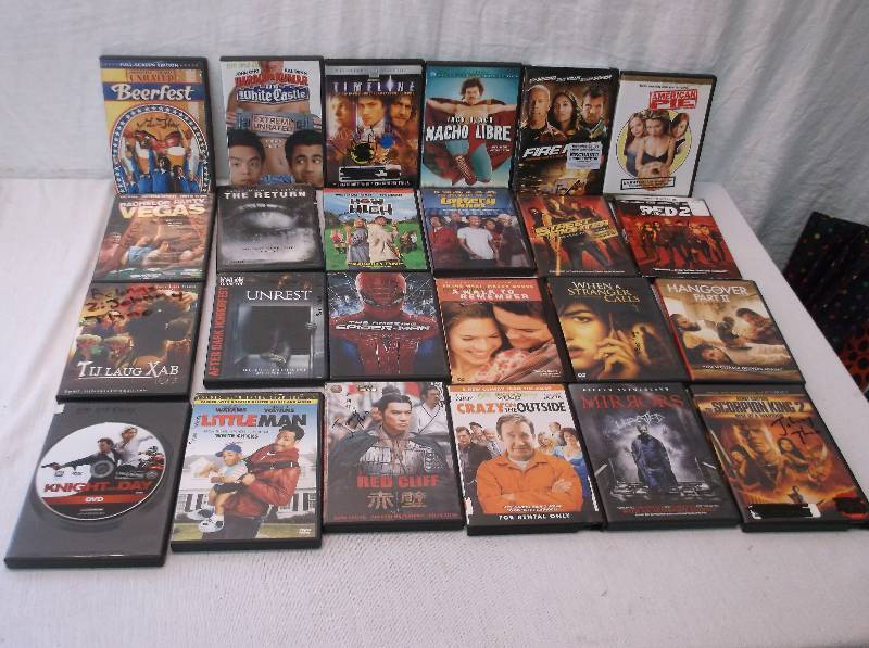 lot 70 image: DVDs