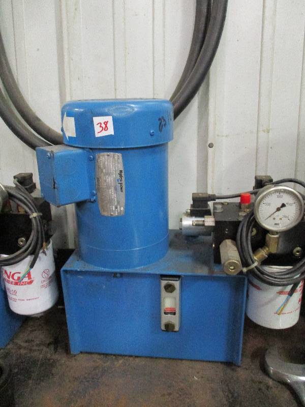 lot 38 image: Electrical hydraulic pump