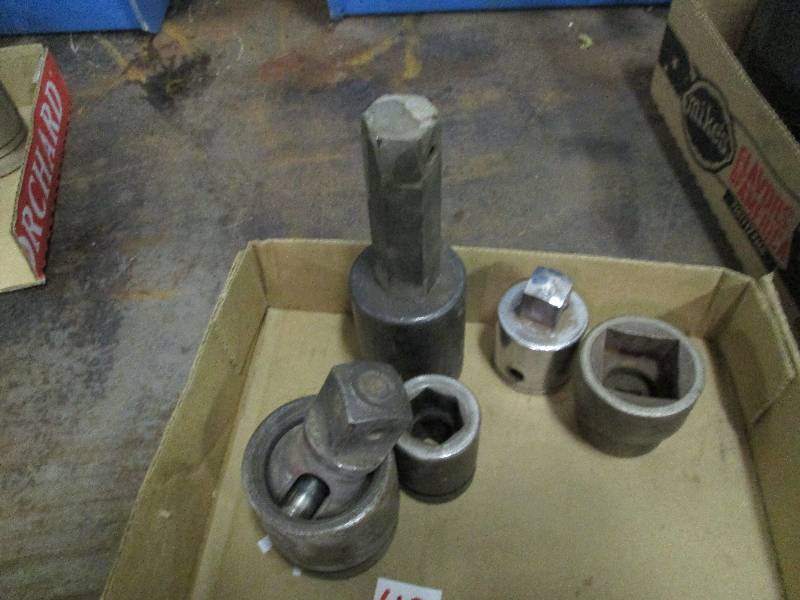lot 42 image: Various drive sockets adapters