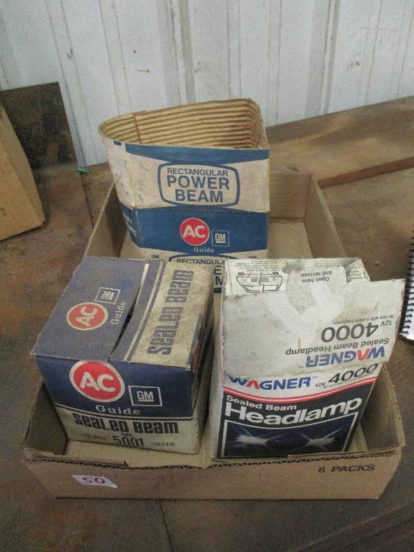 lot 50 image: Automotive Headlamps