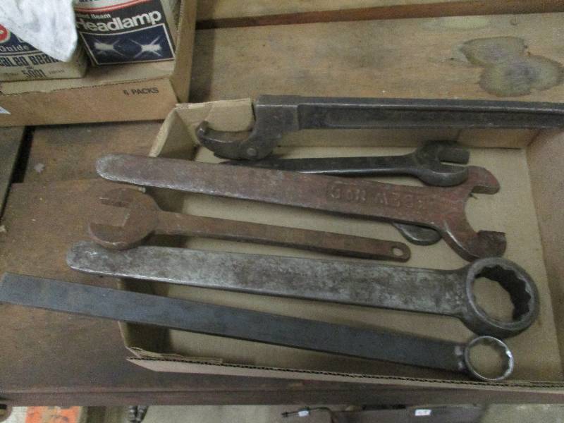 lot 53 image: Wrenchs