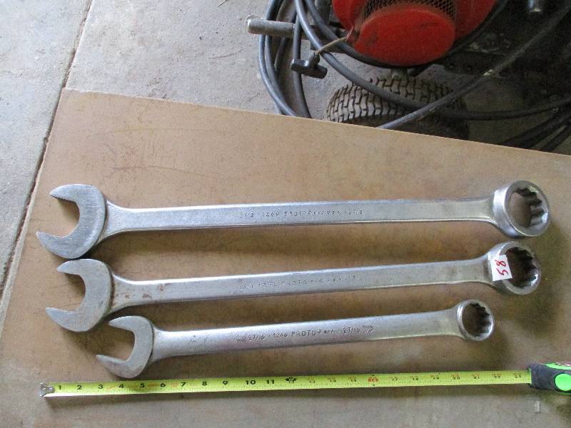 lot 58 image: wrenches