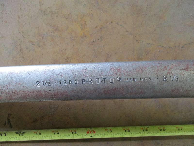 lot 63 image: Proto wrench