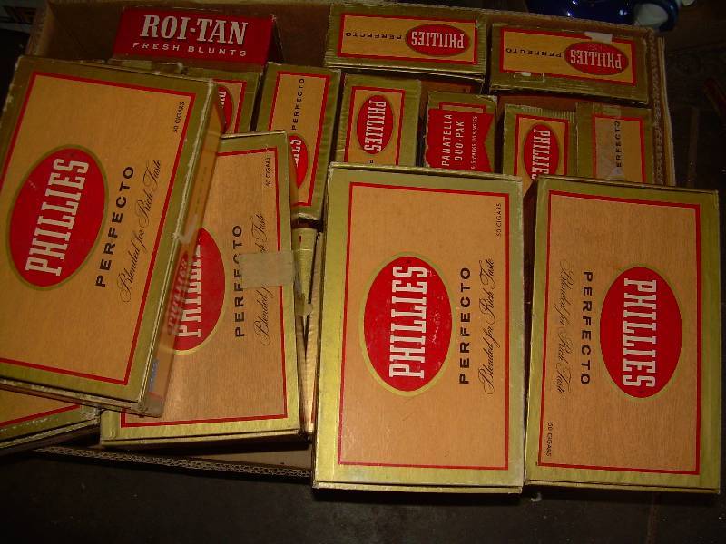 CASE OF COLLECTIBLE CIGAR BOXES