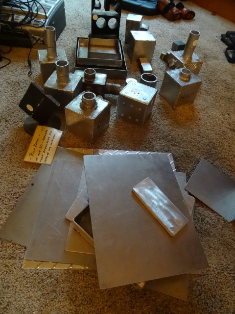 lot 19 image: Misc Metal Pieces, Welded Sculptures