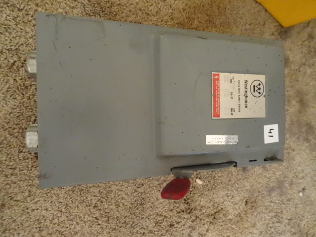 lot 41 image: Westinghouse Heavy Duty Switch