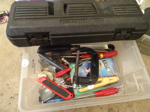 lot 66 image: Bin Of Misc Tools