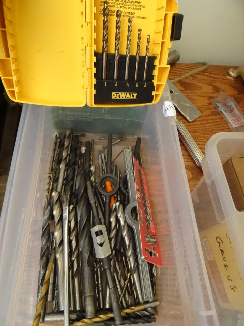lot 95 image: Misc Drill Bits
