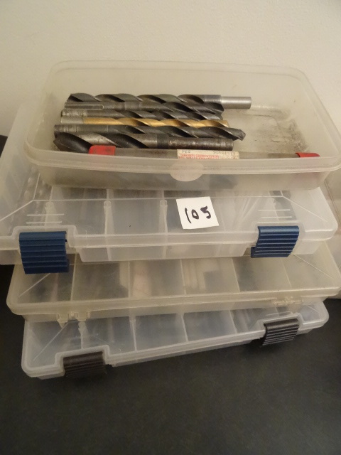 lot 105 image: Misc Drill Bits
