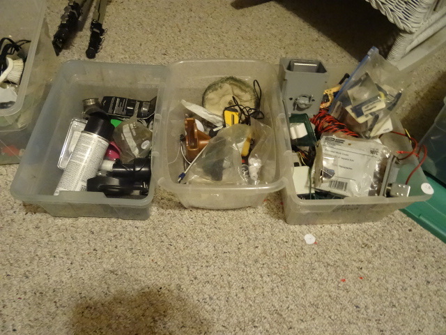 lot 137 image: 5 Bins Of Misc Hardware