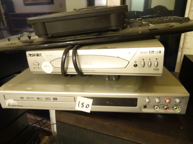 lot 150 image: Cyber Home and Apex DVD Players