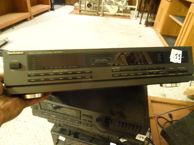 lot 155 image: Technics Stereo Graphic Equalizer