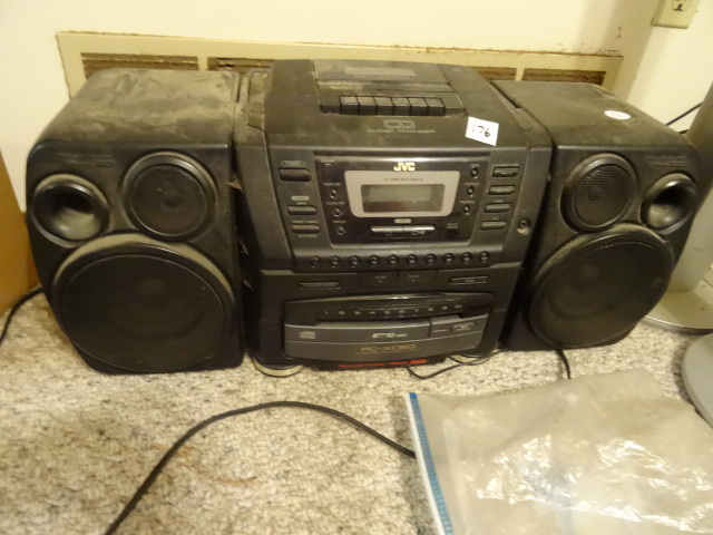 lot 176 image: JVC PC-XC60 Boom Box, CD,
