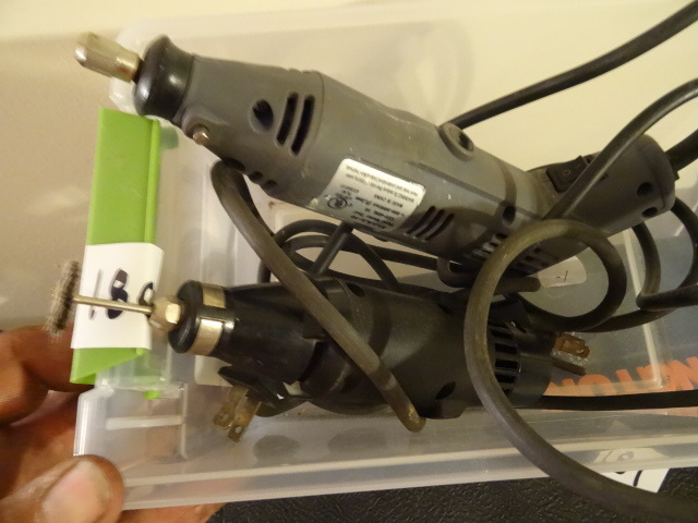 lot 180 image: 2 Electric Rotary Tools