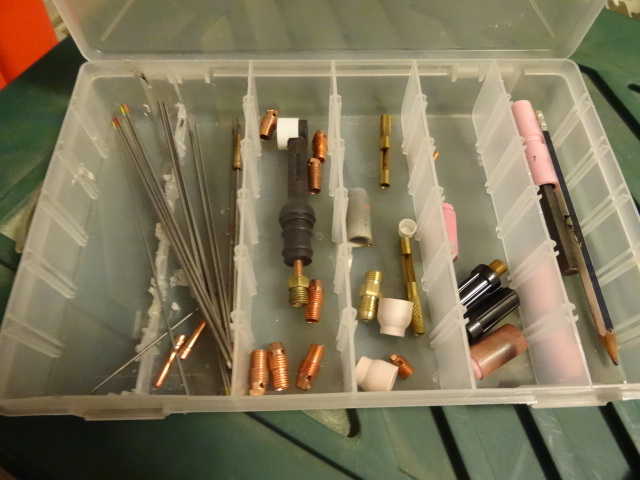 lot 207 image: Misc Plasma Arc Welding Parts