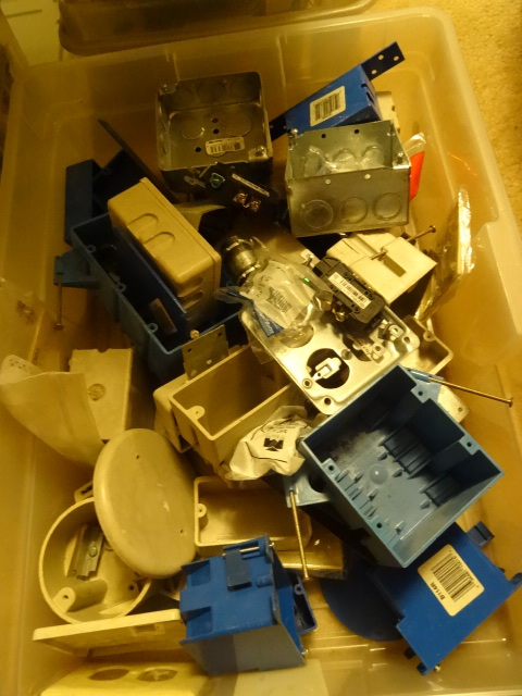 lot 224 image: Misc Electrical Boxes and More