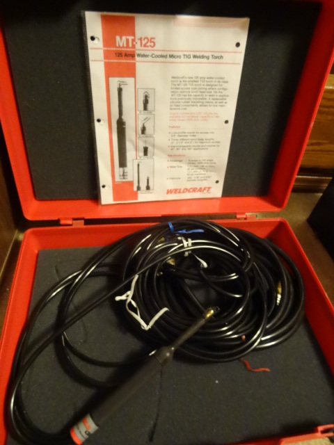 lot 225 image: New Weld Craft Tig Welder With Case