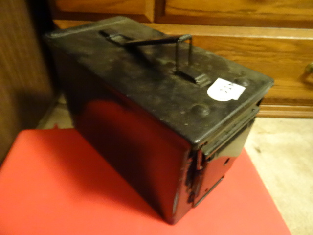 lot 226 image: Metal Ammo Box