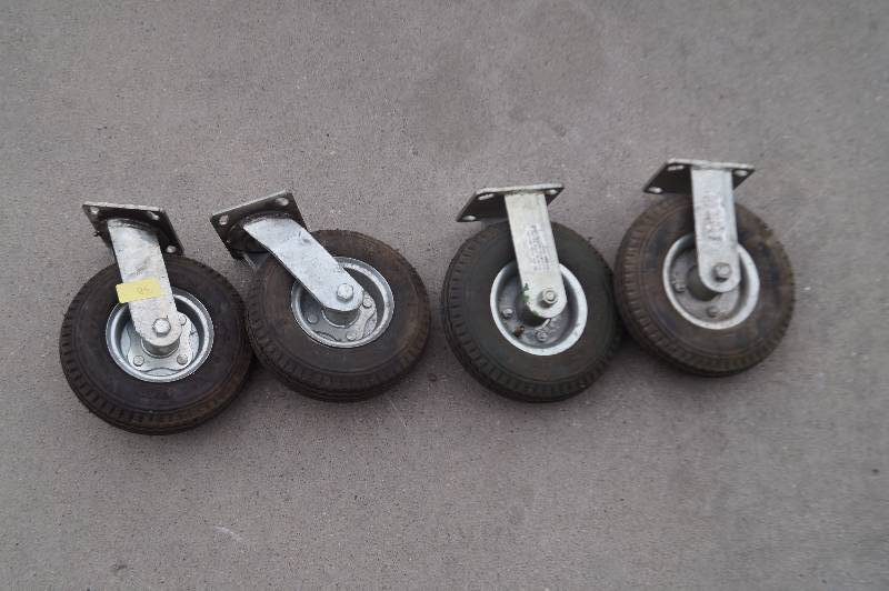 lot 38 image: Caster Wheels