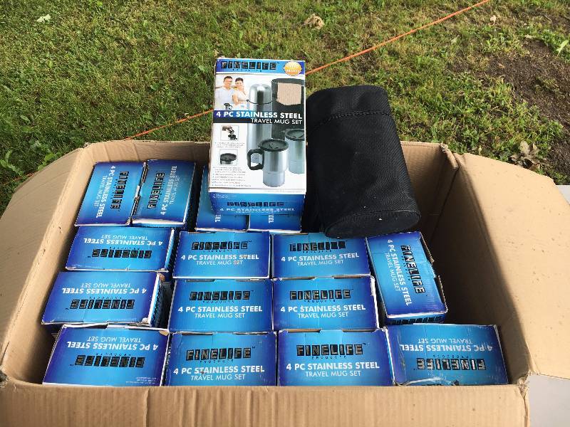 lot 18 image: Lot of Stainless Steel Travel Mugs (18)
