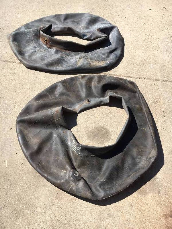 lot 48 image: 2 Large Tractor Tire Tubes