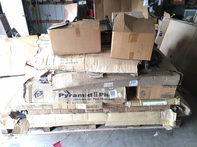 lot 69 image: Large Pallet of Furniture 64 x 102 X 46