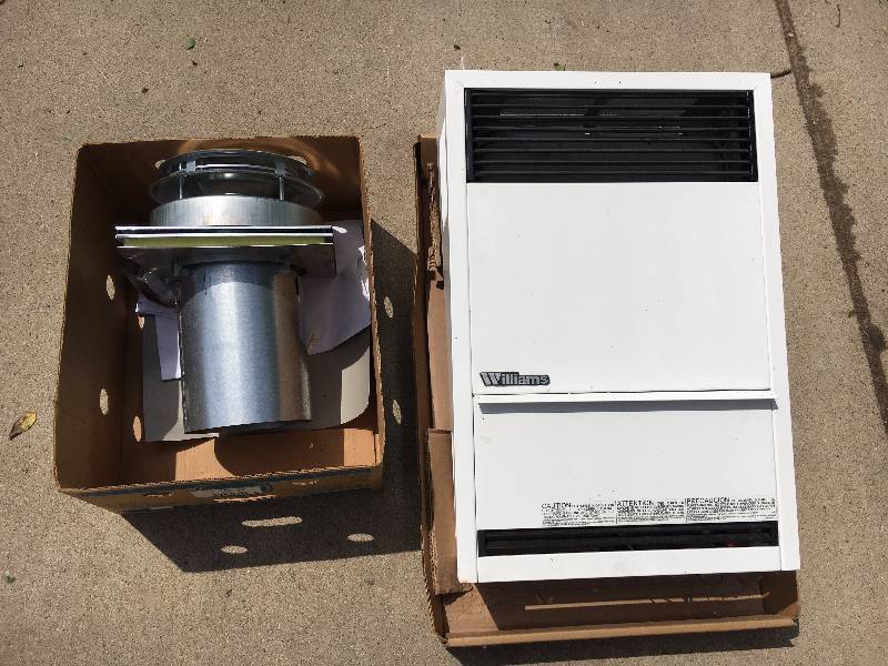 lot 72 image: Williams 14,000BTU LPG Furnace