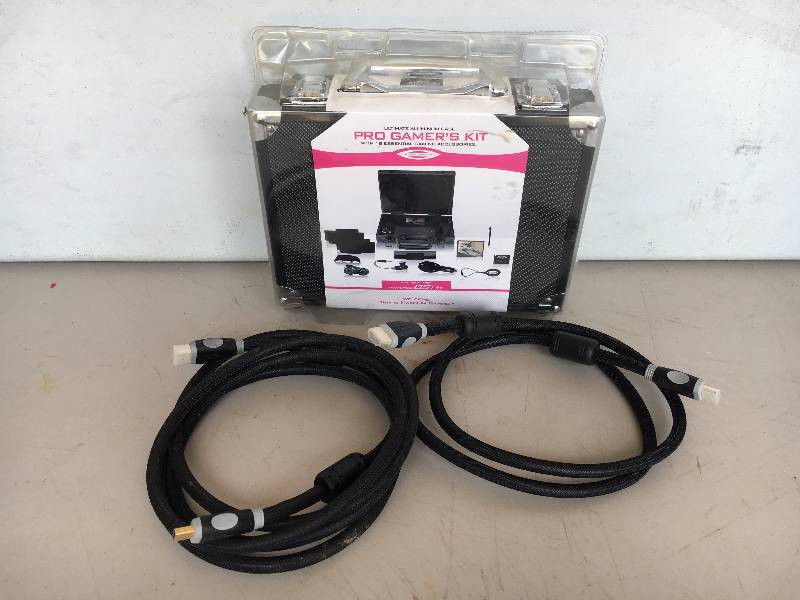 lot 83 image: Pro Gamer Kit & HDMI Cables 4 & 8